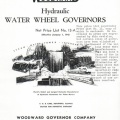 Water Wheel Governors     1942